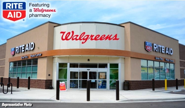 Walgreens former Rite Aid